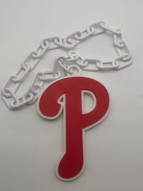 Philadelphia Phillies fan chain necklace